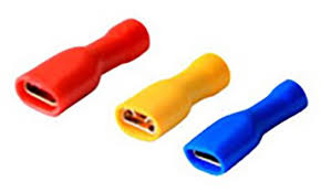 Кабельні наконечники "мама" повністю ізольовані (уп. 100 шт.)