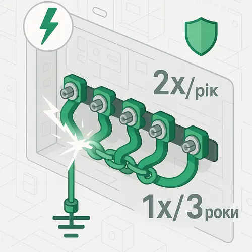 { "alt_text": "PE-клеми для з'єднання електричних проводів та забезпечення надійного контакту." }